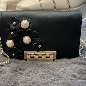 Zac Posen small black crossbody